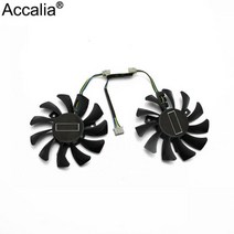 75MM GA81S2U GA81O2U 40mm GTX970 쿨러 팬 교체 ZOTAC GTX 660Ti 650Ti 부스트 970 그래픽 카드 냉각 호환, 2PCS