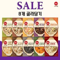 비비고 햇반 소프트밀 죽 10종 전복죽 통단팥죽 단호박죽 소고기죽 용기 280g 8개 골라담기, 흑임자죽280g 4개, 버섯야채죽280g 4개, 4개