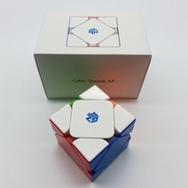 GAN Skewb M 간 스큐브 M 큐브 마그네틱 루빅스 선수용 스피드 큐브 GAN 스큐브 M/GAN Skewb M 큐브 3개이상 구매시 마론 8색펜 1개 증정, 인핸스드 코어 포지셔닝