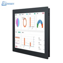 15 인치 산업용 패널 일체형 PC RAM SSD WIFI Win10 pro COM. 공장 가격 컴퓨터, 08 i5-8265U, 02 Embedded Capacitive