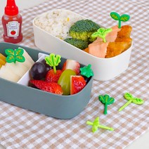 인블룸 도시락 꾸미기 데코픽 과일꽂이-새싹 8P, 새싹8P