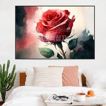 보석 비즈 십자수 장미 수채화 대형 DIY 해바라기 공예 명화 디즈니 구슬 구어도