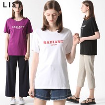[리스트] 레터링 캐주얼 코튼 티셔츠