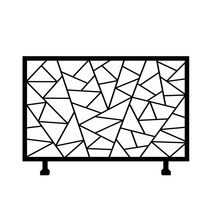 평철 난간 계단 발코니 다락방 실내 휀스 핸드레일 손잡이 안전 옥상 펜스 A3, 100x100