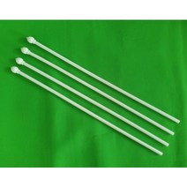 수기 깃대 50cm 1묶음 10개입 깃봉 PVC 깃대, 10개