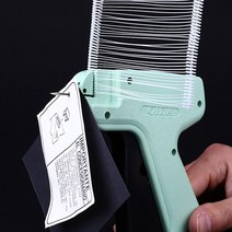 옷가게 옷 의류 다용도 택건 라벨 라벨기 택심 택총심 택핀 세트 새 옷 의류 가격 태깅 태그 총 1000 x 3quot 미늘 + 5 바늘 세트 기계