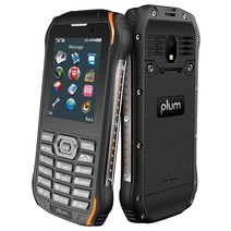 Plum RAM 10 언락 4G 볼트 2022 견고한 폰 ATT 모바일 소비자 셀룰러 - 블랙/오렌지, Orange