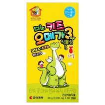 조아제약 디노키즈 오메가3 식물성 60캡슐(15일분)