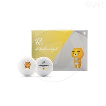 카카오프렌즈 R3 스웨그 에디션 3피스 골프공 12개 코스트코
