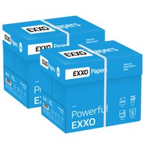 (EXXO) A4 복사용지(A4용지) 75g 2BOX(5000매), 엑소(EXXO) A4 복사용지(A4용지)