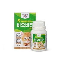 고양이 프로바이오틱스 비오비타 유산균 60g, 1개, 소화기능 개선, 비오비타 고양이용