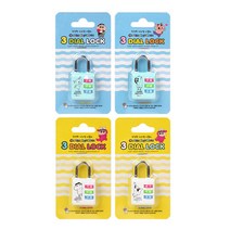 짱구는 못말려 캐릭터 3다이얼 자물쇠(랜덤발송) 126432