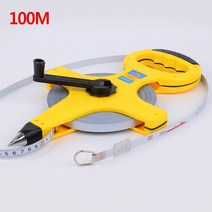 스틸 줄자 100M 자동 자성 산업용 100미터 팬텀