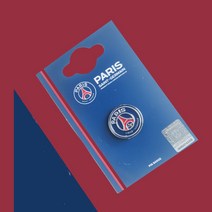 파리 생제르맹 공식 축구 주변 팀 로고 금속 키 체인 배지 브로치 Messi Neymar, 배지 직경 2.5cm, 1개