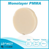 95ZZCAD/CAM Monolayer PMMA dental 95ZZ 치과재료 치아보철 임시심미보철 Bar attachment 틀니소재 기능성 치과 전용 임시 크라운 렌차오미학적, 95ZZ, C3, 30mm
