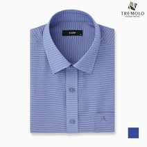 인디안 TREMOLO 남성 솔리드 서커 반소매 남방__TRBNSWY3241