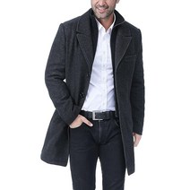 BGSD Men Leon Herringbone Wool Blend Coat w.. 정품보장