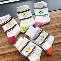 스마일양말 신학기준비 명절선물 교복양말 학생 흰양말 5켤레 SET 상품 데일리양말 중고생양말 성인양말 중목양말 골지 발목양말 비비드양말