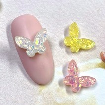 데코파츠 컬렉션-33 글리터나비 네일파츠 국산, 파츠-02