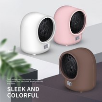 가정용 미니 벽난로 전기 온풍기 사무실 캠핑 히터팬 소형 usb 충전식 원룸 열풍기 mini heater 가정용 small sun desktop heater hot air, 분홍색, 우리를