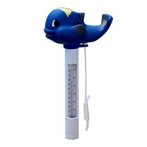 옥상수영장 수영장만들기휴대용 수영장 온도 측정 게이지 플로팅 목욕, 01 Whale