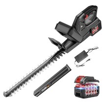 독일기술 충전식 전정기 무선 헤지 트리머 전동 전기 충전 미니 예초기 커터 가지치기 벌초, 162900mAh 배터리 1개 180분 세트