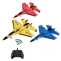 JC SU35 2.4GHz RC 원격 제어 비행기 EPP 글라이더 플레인 전투기, 노랑