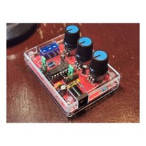 주파수 카운터 XR2206 신호 발생기 DIY 세트 사인파 삼각형 사각형 출력 1Hz 1MHz 가변 진폭, 빨간