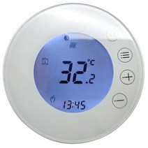 Tuya WiFi 스마트 온도 조절기 Google Home용 전기 바닥 난방 물가스 보일러 온도 리모콘 Alexa, 하얀, WiFi 물 없음