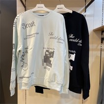 인터크루 NC05 키치 전면 맨투맨 2컬러 ITW1TM11A