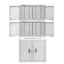 핸드폰 개인 락커 귀중품 소형 휴대폰 철제 보관함, 40구 바닥 모델