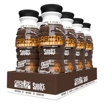 그레네이드 카브킬러 고단백 단백질쉐이크 퍼지 브라우니 맛 Grenade Carb Killa Fudge Brownie High Protein Shake 330ml 8개