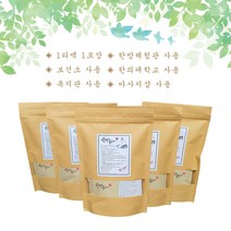 휴족나라 한방족욕제 쑥 생강 족욕제 입욕제, 100팩