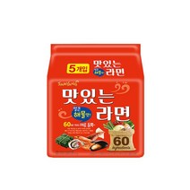 삼양 맛있는라면해물맛115g 5입*8 총40입원산지: 상세설명참조