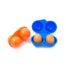 캠핑 야외 차박 준비물 가스워머 어닝 난로가드식기 휴대용 피크닉 계란 상자 컨테이너, 6 그리드