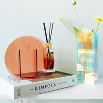 머츠샵 오로라 홀로그램 화병 아크릴화병 인테리어 꽃화병, 오로라 화병, 롱웨이브