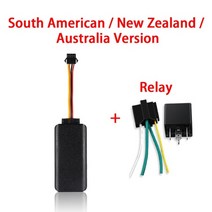 vjoycar 2021 최신 실제 4g 자동차 gps 추적기 acc 감지 컷 라인 경고 분실 방지 경보 차량 gps 로케이터 앱 서버 추적, 노스 A-릴레이
