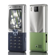 소니 에릭슨 T650 3G 휴대폰 1.9 인치 GSM 900/1800/1900 UMTS 2100 3.15MP + VGA 블루투스, 02 파란, 02 Full Set