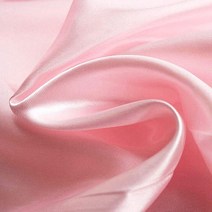 데코탑 공단 원단 정품 샤무즈 17칼라 천 대폭 광택 백일상 돌상 테이블커버, 살구핑크