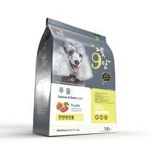목우촌 전연령용 오리 펫9단 푸들 전용사료, 1개, 1.8kg