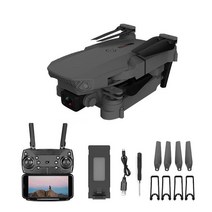 E88Pro RC 드론 4K 프로페셔널 1080P 와이드 앵글 HD 카메라 접이식 헬리콥터 와이파이 FPV 높이 홀드 선물, [01] Single Camera 1B