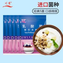 요거트제조기 요거트 청국장 기계 5대 바우카와 슈 발효균 유산균 자체제작 무설탕 스타터, 05 3빅팩유산균升级10균+요구르트기