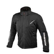 코미네 오토바이 방한 자켓 바이크 겨울 상의 보호대 JK-602 KOMIN-BLACK, BLACK-L