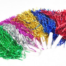 EXP681658(메탈응원수술손잡이낱개1개) 응원도구 체육대회 운동회 응원용품 응원수술 폼폼, 그린