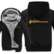 바이크의류 오토바이자켓 스즈키자켓 바이크 오토바이 V-Strom Hoodies 남자 패션 코트 풀 오버 양털 라이, 11 as picture