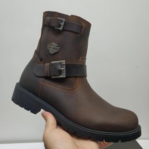 싼타팡 할리데이비슨 워커 부츠 남녀공용 오토바이 슈즈 Harley Davidson, 265mm