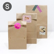 [소행섬] 크라프트 각대봉투 S(코팅), 100매, 100개