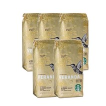 스타벅스 베란다 블렌드 그라운드 커피 16oz Starbucks Veranda Blend Ground Coffee, 5팩