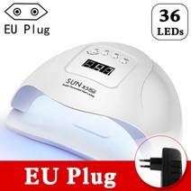 네일 건조 램프 UV LED 램프 자동 센서로 모든 젤 매니큐어 경화 네일 드라이어 타이, CHINA, 03 36LEDs White EU Plug