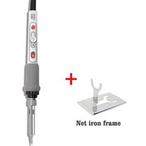 MOUNTWIND 100W 납땜 인두 220V 도구 키트 가정 수리 스테이션 조절 용접 장비 6 개, 01 Soldering iron_01 100W